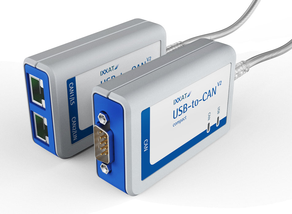 IXXAT USB-till-CAN V2 – bra som har blivit ännu bättre.